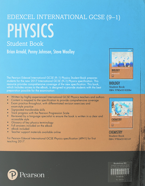 Edexcel International GCSE (9-1) Physics Student Book. 