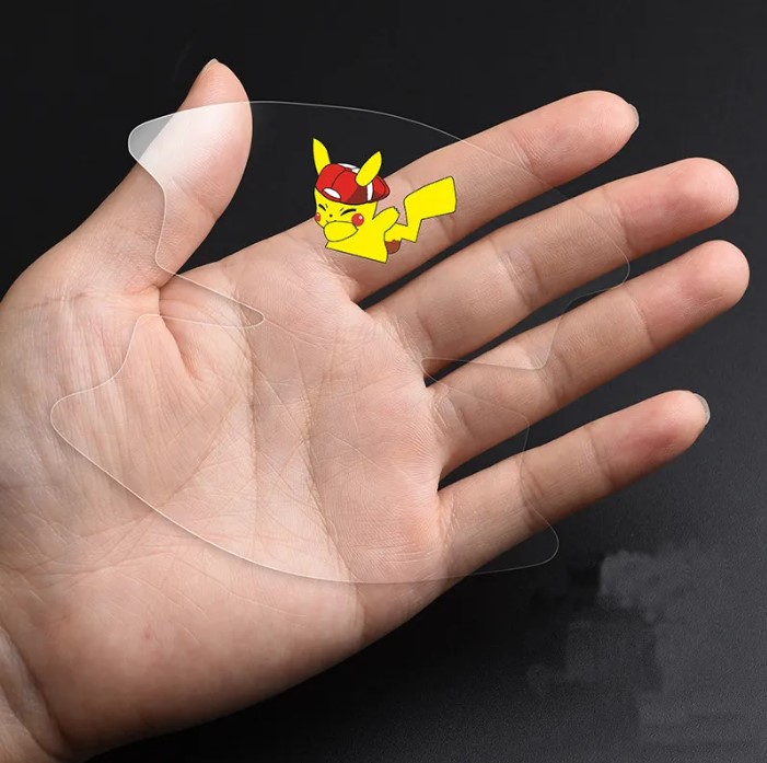 8Pcs/Set SWAG Pikachu Car Door Handle + Bowl Anti-Scratch Durable Soft POLY Flim Protective Stickers For Universal Cars. 