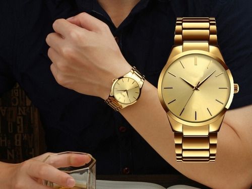 Stainless steel clock-black for men - Watch For Men - Watch For Men. 