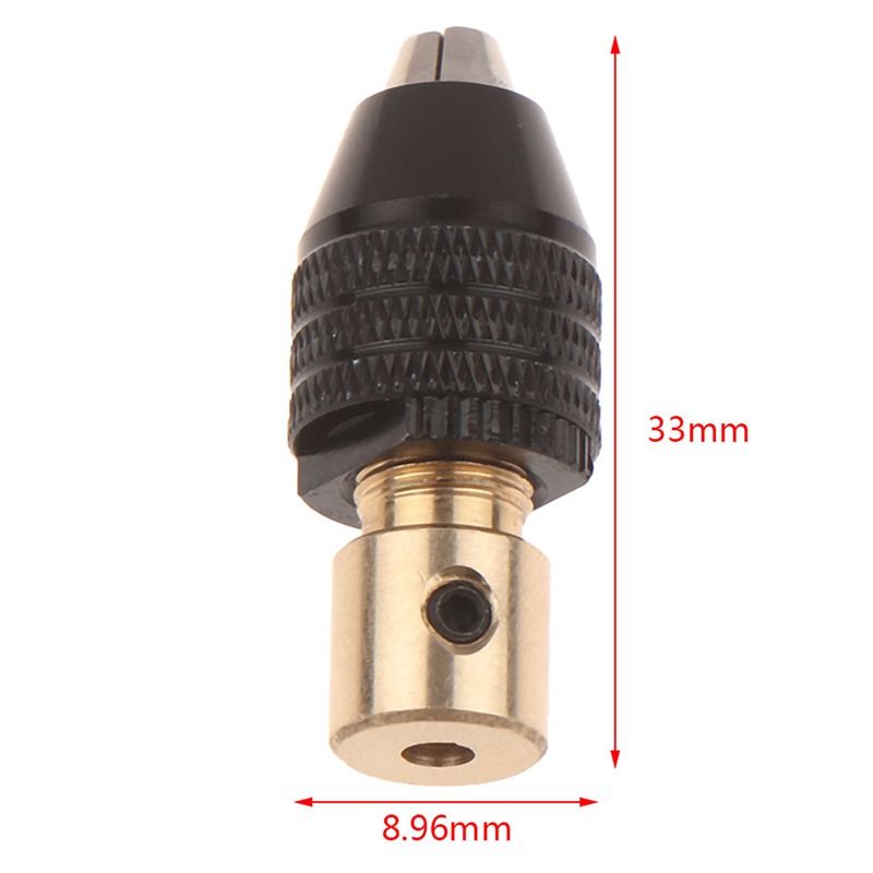 Universal Drill Bit Adapter Electric Drill Chuck Tool Set Universal Hexagon Handle Round Handle Three-jaw Screwdriver Screwdriver Adapter 0.3-3.5mm. 