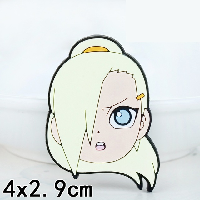 1 Pcs Anime Crocs Charms Naruto Decoration Cute Sandals Shoes Accessories Kawaii PVC Badges DIY for Boys Kids Christmas Gift Set. 