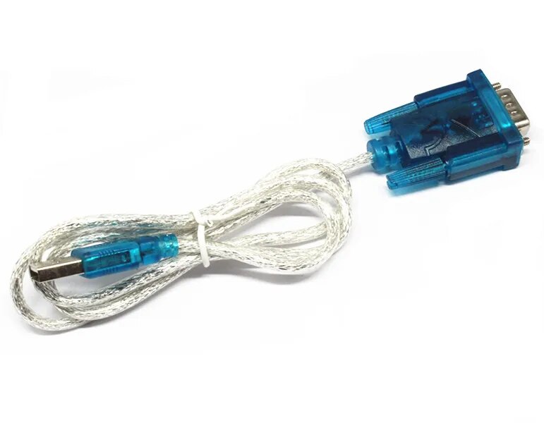1PCS HL-340 New USB to RS232 COM Port Serial PDA 9 pin DB9 Cable Adapter support Windows7-64. 