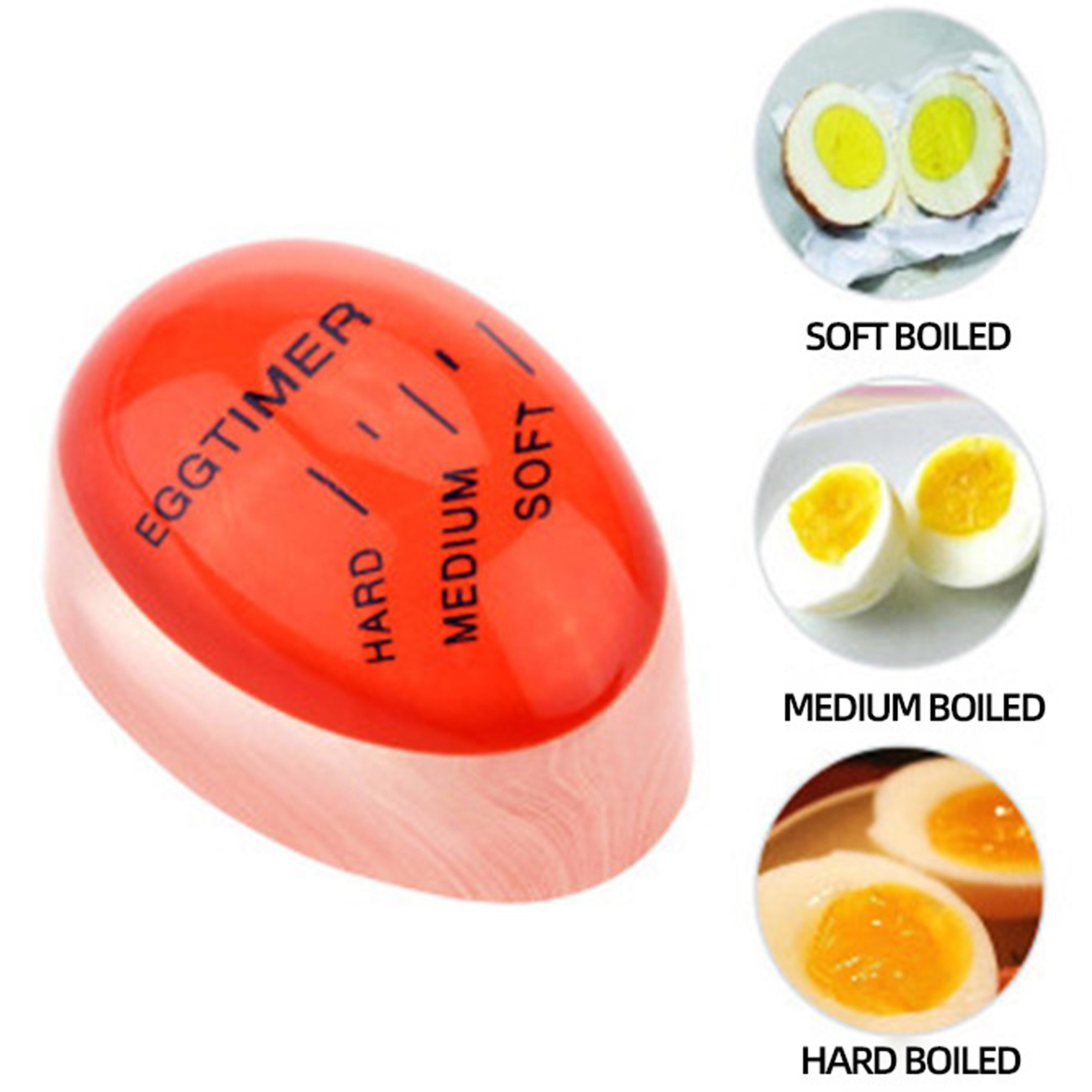 Boiled Egg Timer Digital Soft Medium Hard Boiled Egg Timer. 