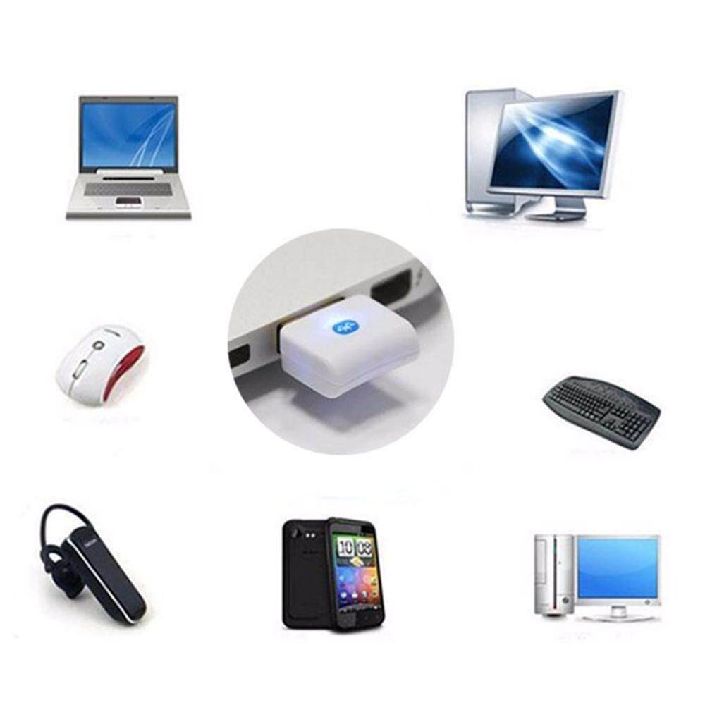 Bluetooth 4.0 USB Adapter CSR8510 Bluetooth Micro Transmitter and Receiver for Laptop Compatible with Window XP / Vista / Windows 7/8/10(White). 