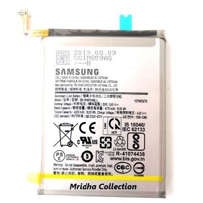 Samsung Galaxy Note 10+ Battery Lithium Polymer Replacement Battery With Capacity For SM-N975F, SM-N975U, SM-N9750, SM-N975U1, SM-N975W, SM-N975N, SM-N975X, SCV45. 
