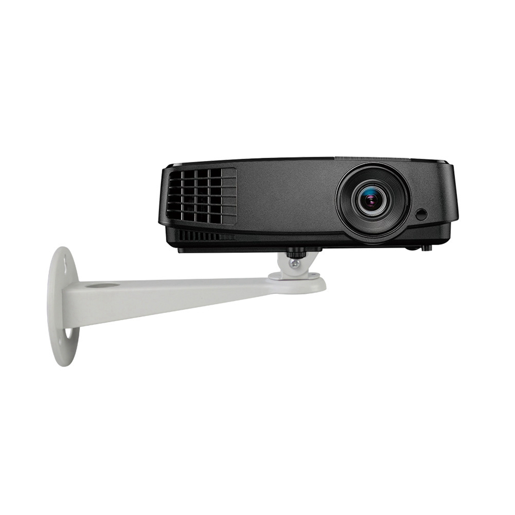 LKPCIGCXM 2X Mini Projector Wall Mount Universal Metal Projection Rotatable Bracket Holder for YG400 RD805 YG500 GM60 GP9. 