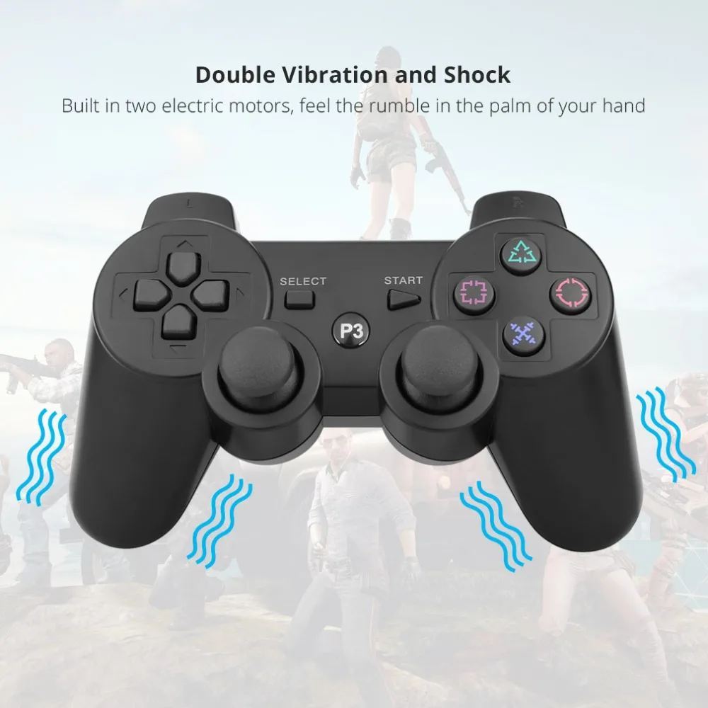 PS3 Controller Joystick Gamepad Wireless Bluetooth Joypad For Sony Playstation 3 Super Slim PC Game Console Control 6 Axis. 