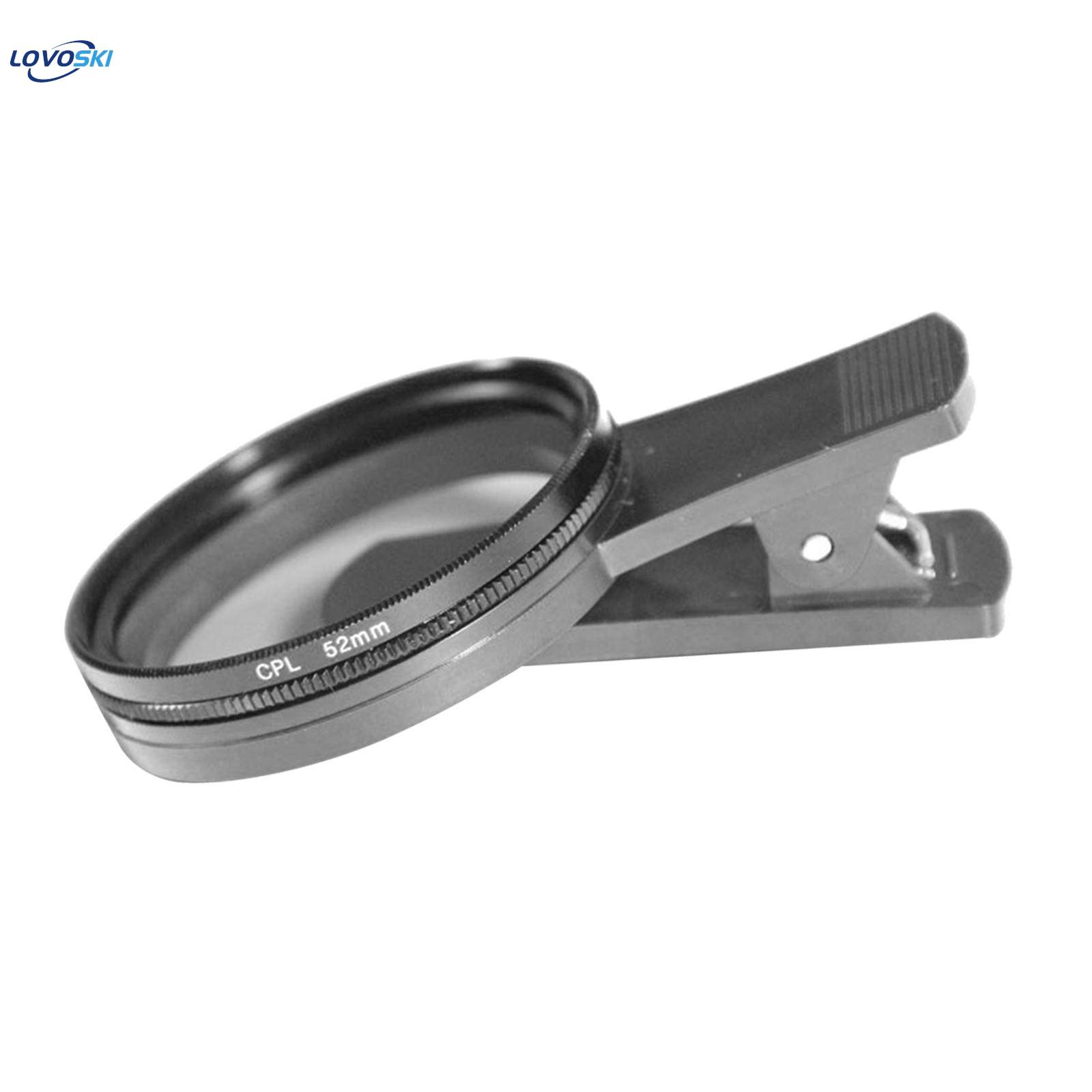 52mm CPL Phone Camera Lens Circular Polarizer Lens Filter Universal Optical Glass Portable CPL. 