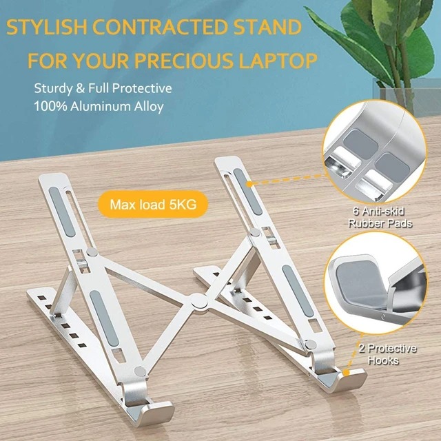 Laptop stand aluminum alloy adjustable multiangle laptop stand 1017