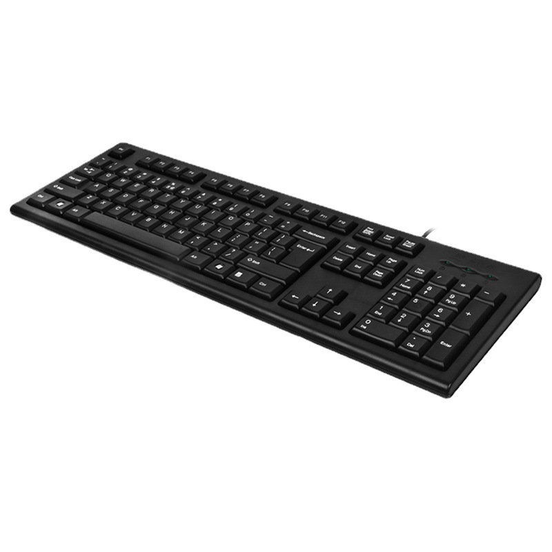 Dual Feiyan Wired Keyboard KR-85 WK-100 Ultra Slim Rounded Corner Shu USB PS2 Port Office Keyboard. 