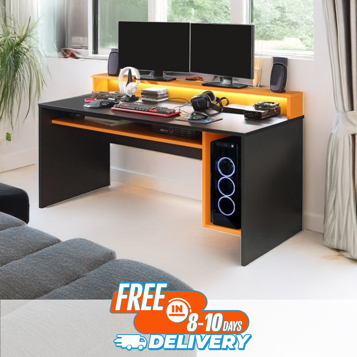Gaming Table | PC Table | Reading Table | Writing Desk | Office Desk | Study Table | Workstation Computer Table |  Multipurpose Home Office Computer Desk / StudyTable Writing Desk by Nice Furniture