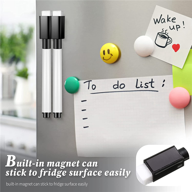 Magnetic Dry Erase Markers Whiteboard Black Dry Erase Markers. 