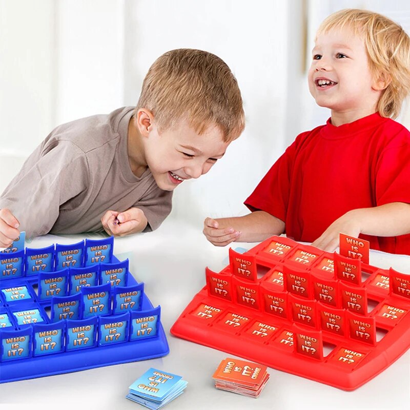 Guess Who Game Family Interation Card Toy Board Guessing Memory Training Parent Child Leisure Time Party Indoor Games Gift. 