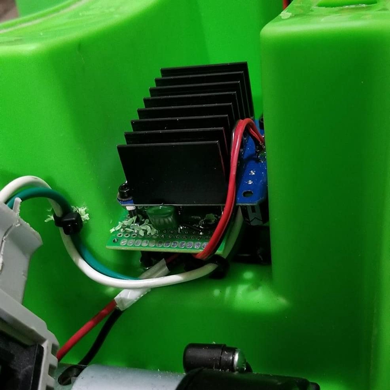 BTS7960 43A High Power Motor Driver Module Smart Car Driver Module. 