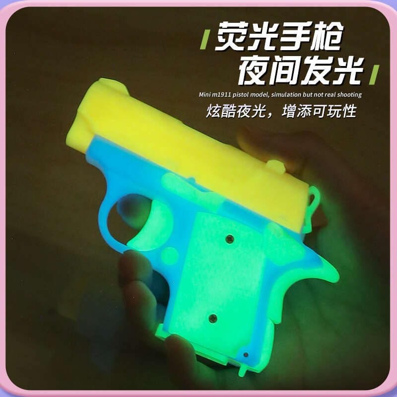 Mini pistol 1911 Baby blowback cannot be fired, decompression toy 3D printing