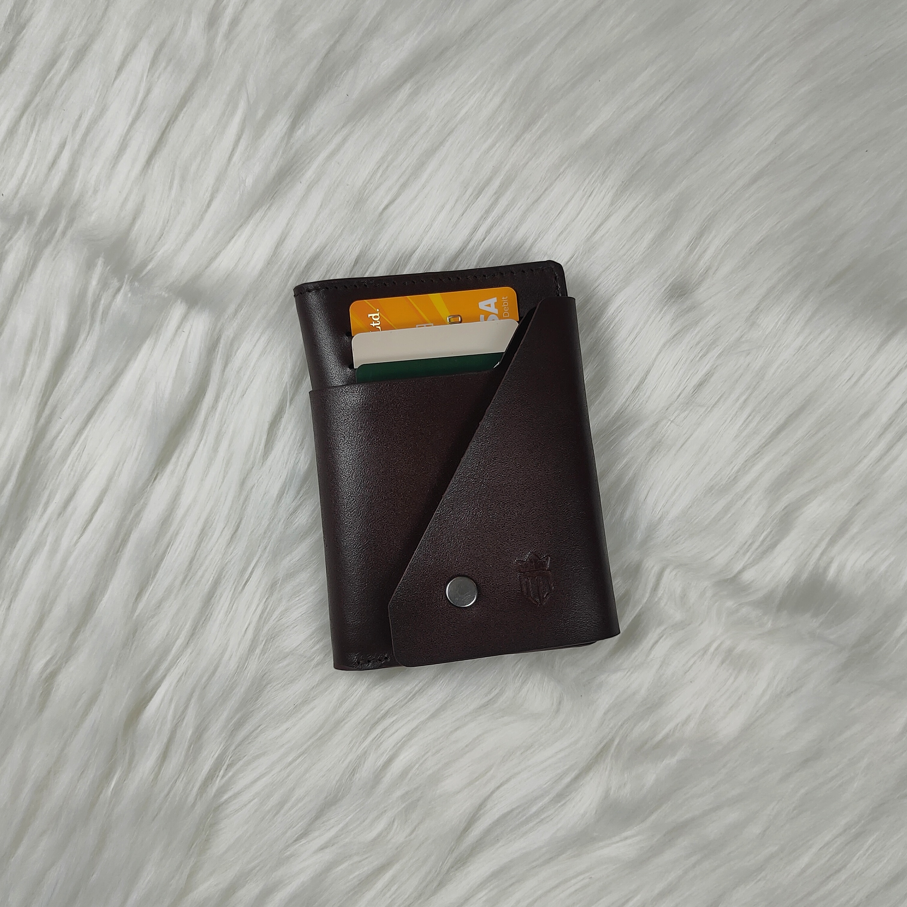 Premium Leather made Biker Wallet, Bike Document Holder, 100% Genuine Leather, Credit Card Holder. 