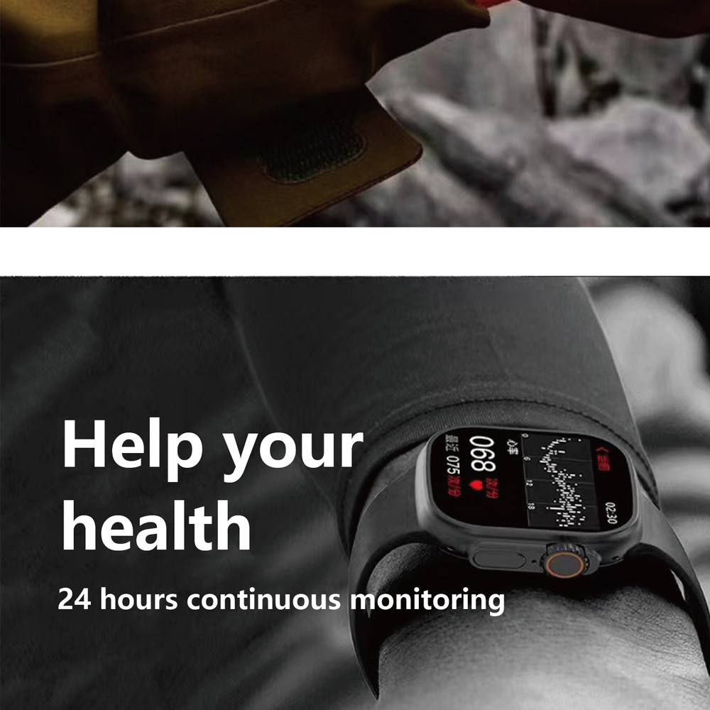 H12 Ultra SE Men Smart Watch with Strap Lock 49mm IWO Men Series 8 NFC Bluetooth Call Sports Watch.. 