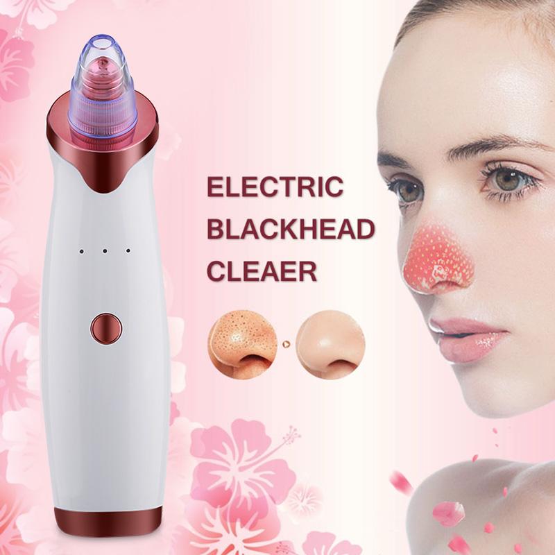 Blackhead Remover Face Deep Nose Cleaner T Zone Pore Acne Pimple Removal Vacuum Suction Facial Diamond Beauty Clean Skin Tool. 