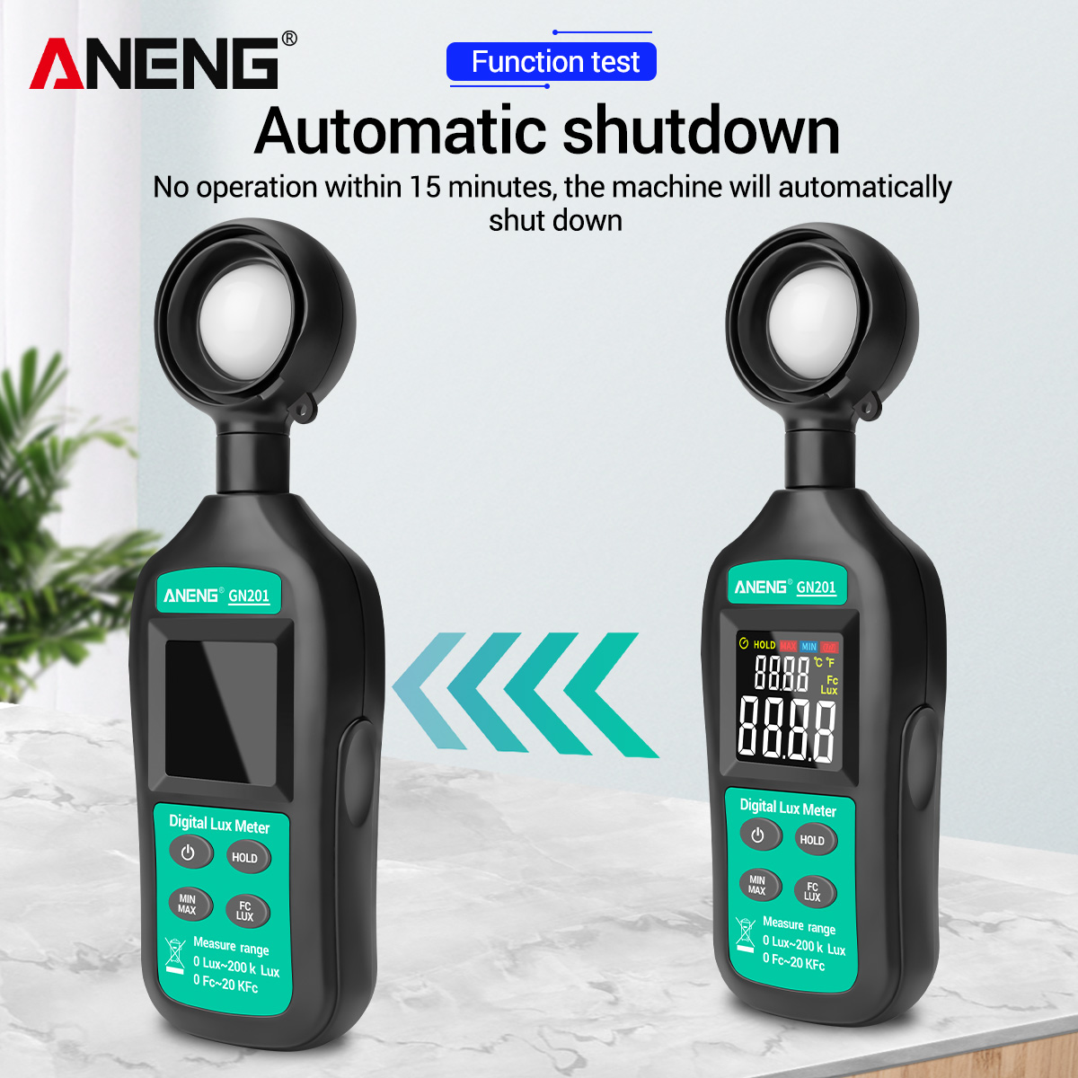 Mini Digital Lux Meter 0-20,0000 Lux Illuminance Meter LCD Display Handheld Illuminometer High Precision Light Meter Photometer Luxmeter. 
