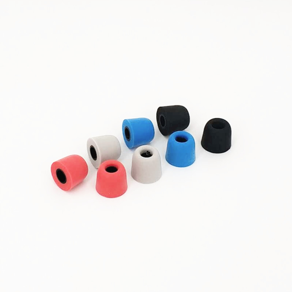 Luckylz 4pairs 8pcs Noise Isolating Memory Foam Sets 5mm Ear Tips For In Ear Earphone Earbud Foam Earplugs For T2 T4 Zsx Zsn
