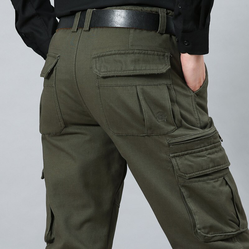 Multi-pocket Casual Overalls Plus 