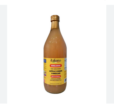 Organic Apple Cider Vinegar With The Mother 1 ltr