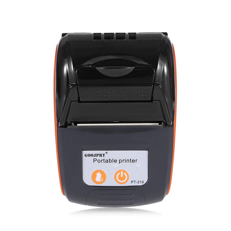 Goojprt Pt210 58Mm Bluetooth Thermal Printer Portable Wireless Receipt Machine For Windows Android Ios Eu Plug. 