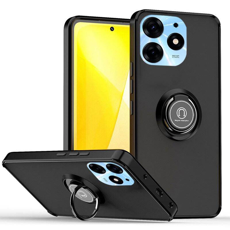 New Phone Case For Tecno Spark 10 Pro Cover Side Stripe Design Soft Matte Texture Multifunctional Bracket All Inclusive Protection For Tecno Spark 10 Pro Case