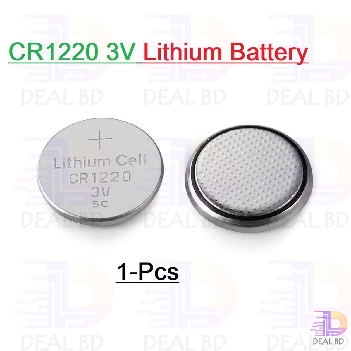 CR1220 Battery 3V CR1220 Watch Battery CR1220 Button Cell Battery CR1220 Coin Cell Battery CR1220 Lithium Cell Battery 3V Battery For Watch