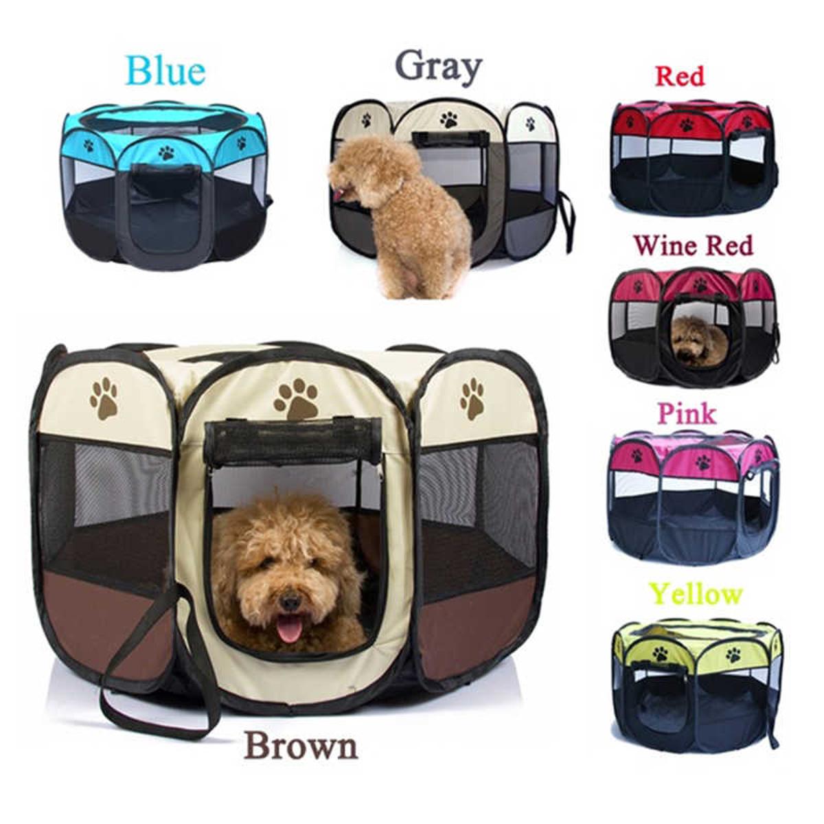 Portable folding 2024 pet tent