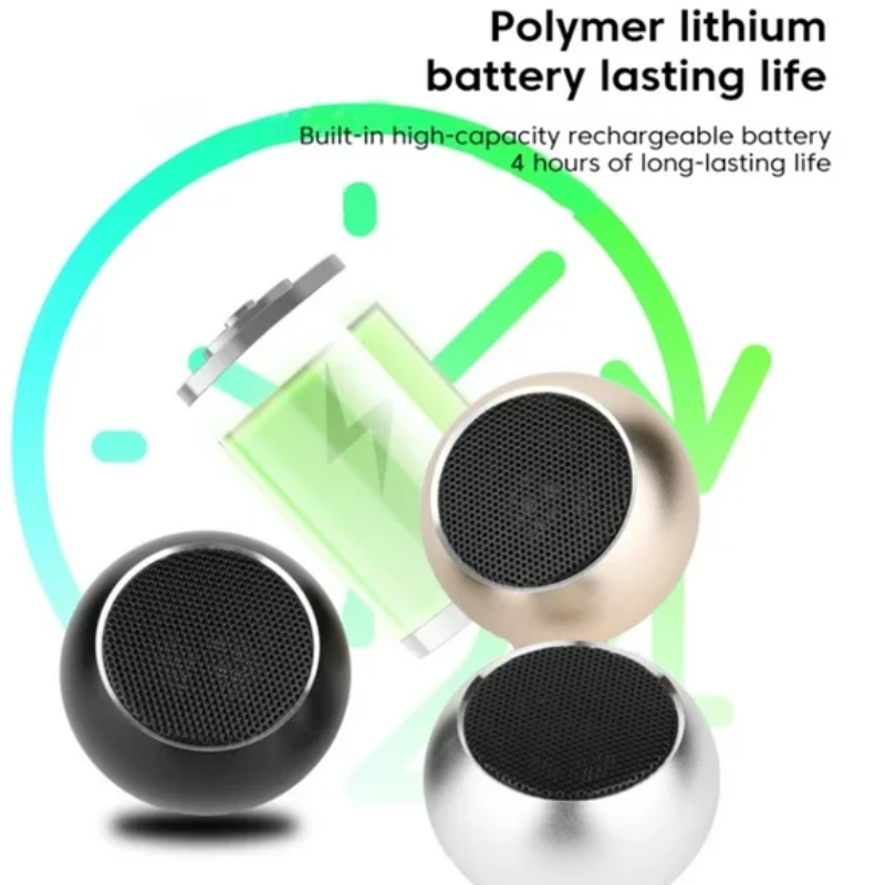 Stereo Quality Portable Wireless Bluetooth Speaker, Suitable for Hiking, Cycling, and Car Travel, Can Be Paired With Smart Bluet. 