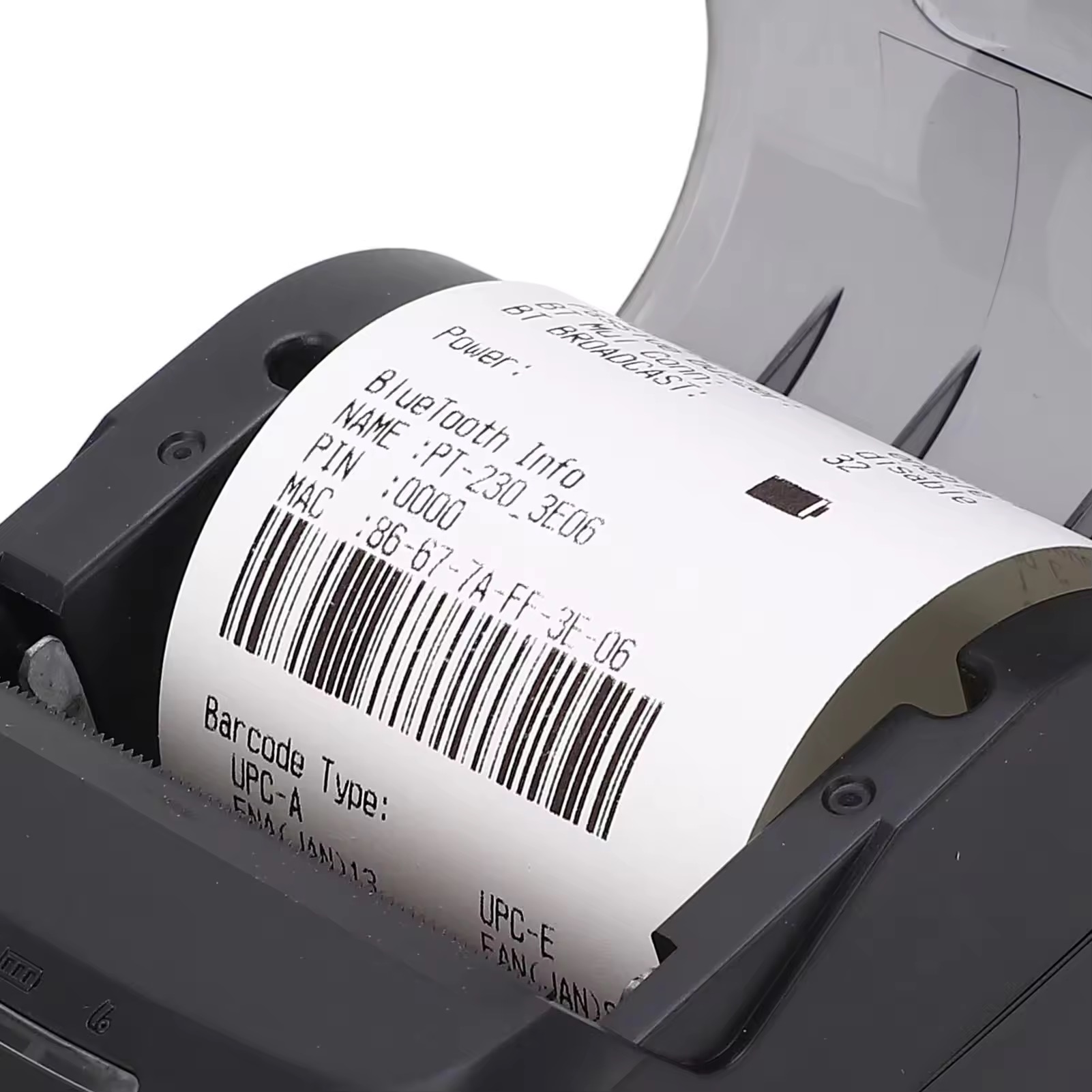 Portable Thermal Receipt Printer - 58mm POS Printer (2-inch) with USB and Bluetooth Support | Compatible with ESC/POS print commands | works seamlessly with Android, iOS, and Windows | Ideal for shops, small businesses, and restaurants | PT230. 