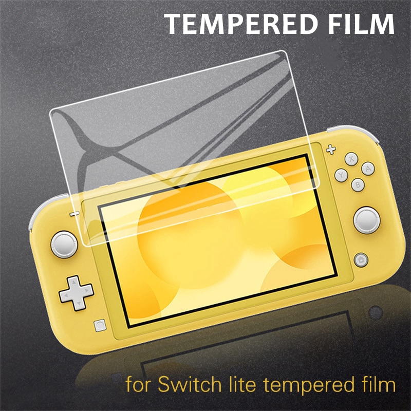 9H+ Nintendo Switch Lite Screen Protector Bubble Free Tempered Glass Screen Protector. 