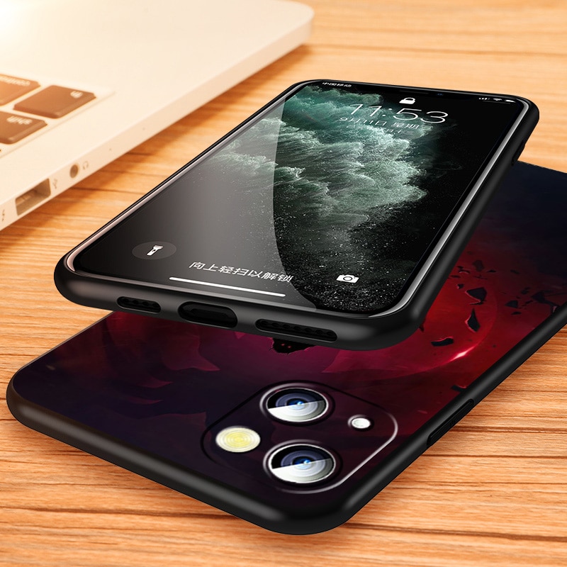 Marvel Wanda Django Maximoff Phone Case For Apple iPhone 14 13 12 11 XS XR X 8 7 6 6S 5 5S SE Pro Max Plus mini Black Cover. 