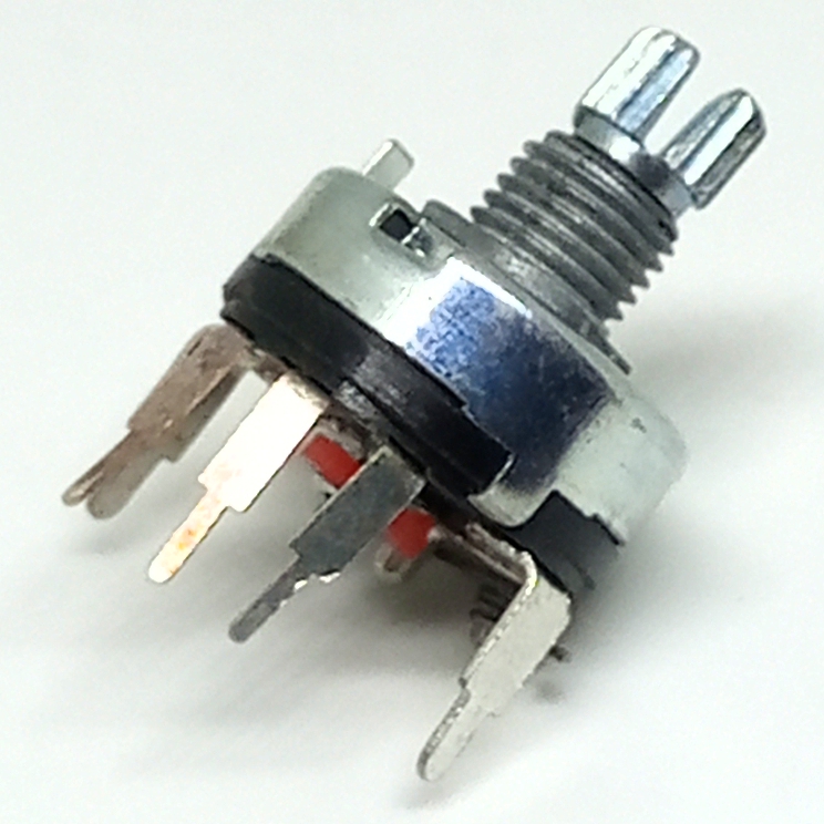1ps B10K With switch RV17 Potentiometer, Shaft length 5mm. 