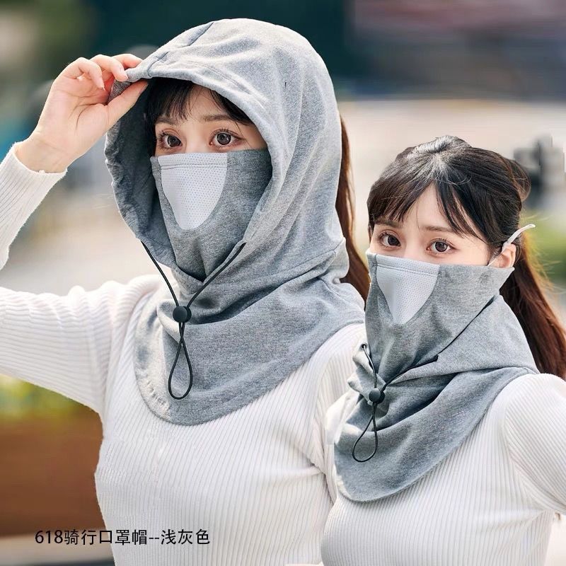 Camouflage Outdoor Riding Mask Outdoor Sun Protection Single Hole Quick Dry Mesh Mask