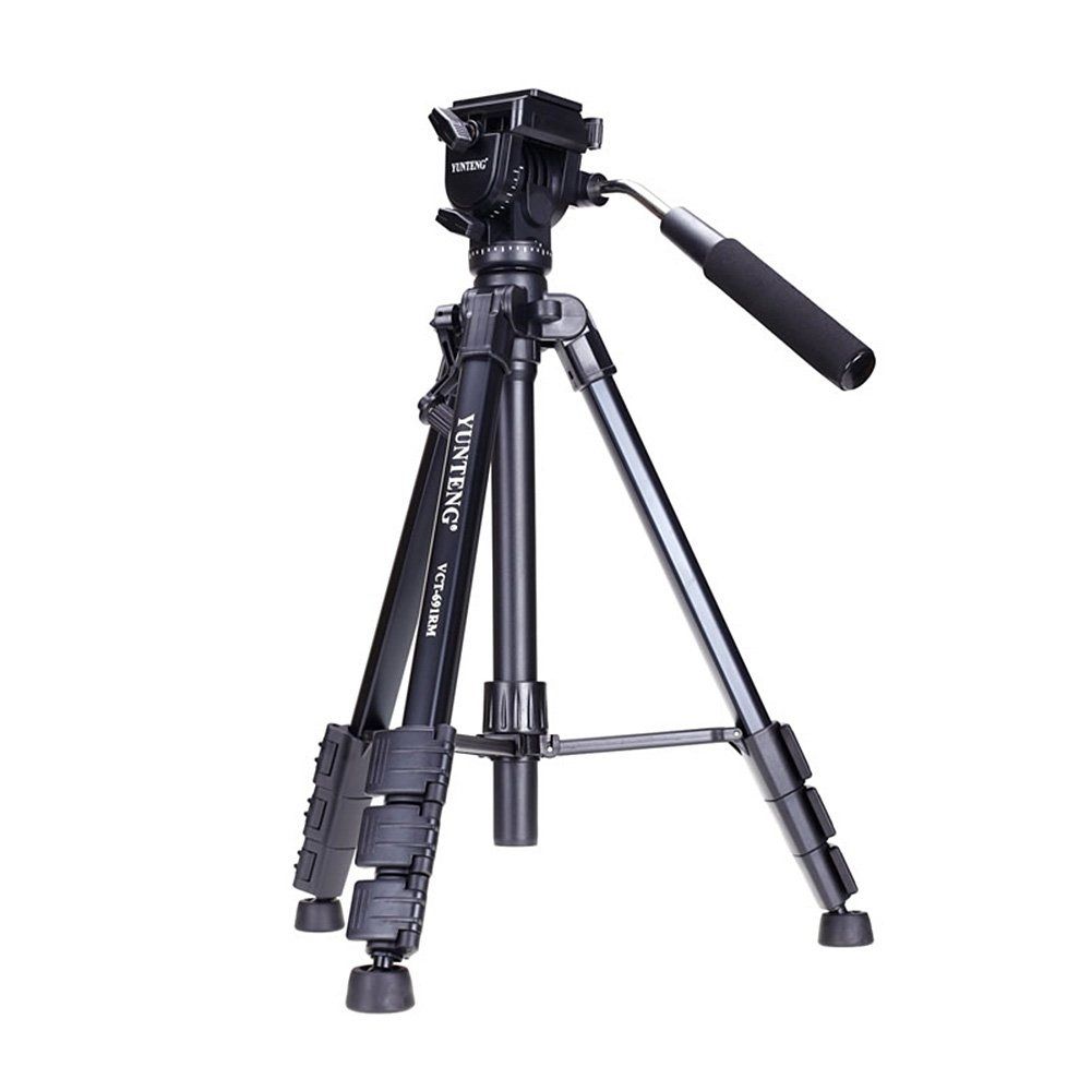 Original YUNTENG VCT-691 Best Video Camera Tripod for Smartphone, DSLR and Mirrorless Cameras at Affordable Price