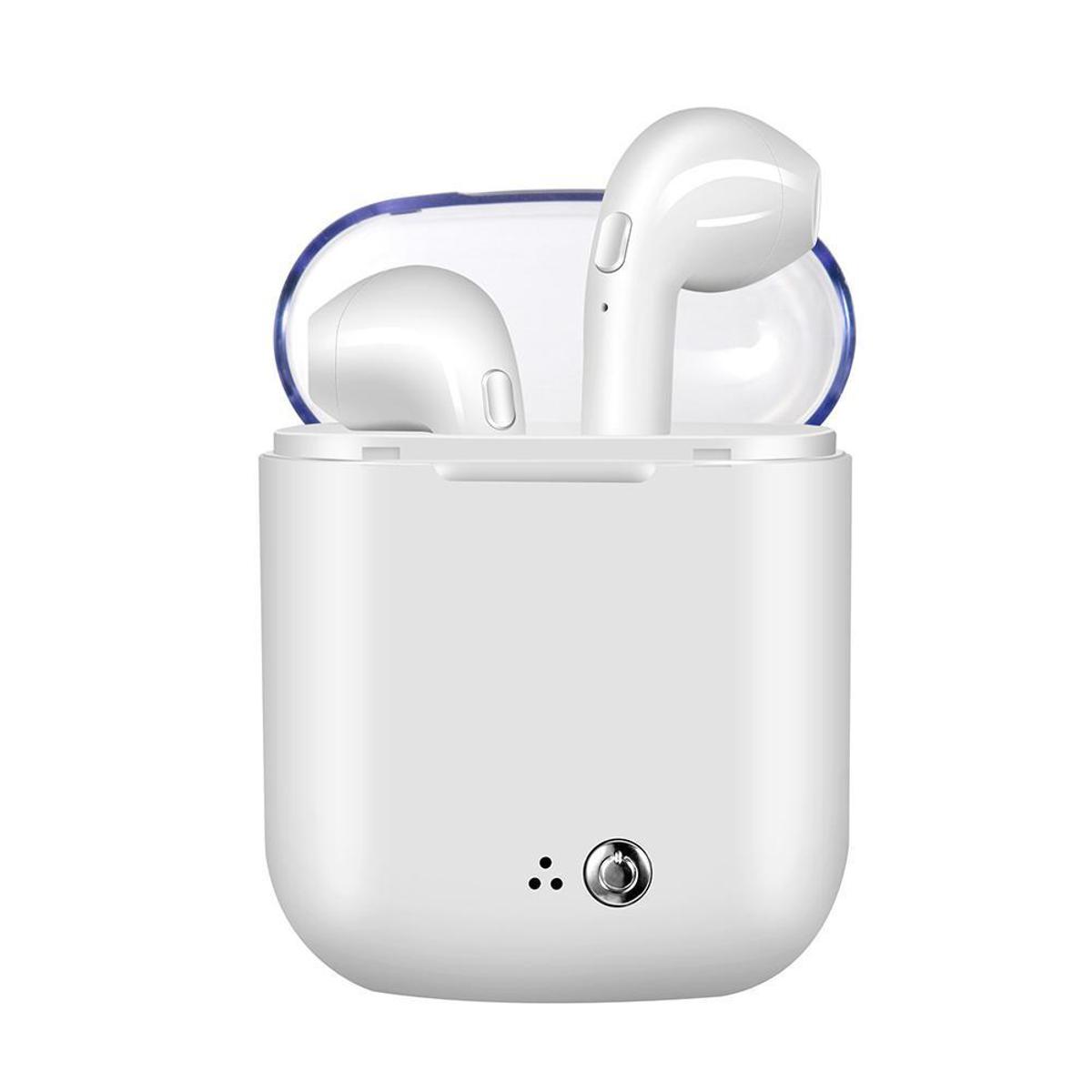 i7S TWireless Bluetooth Headset Headphones with Charging Box