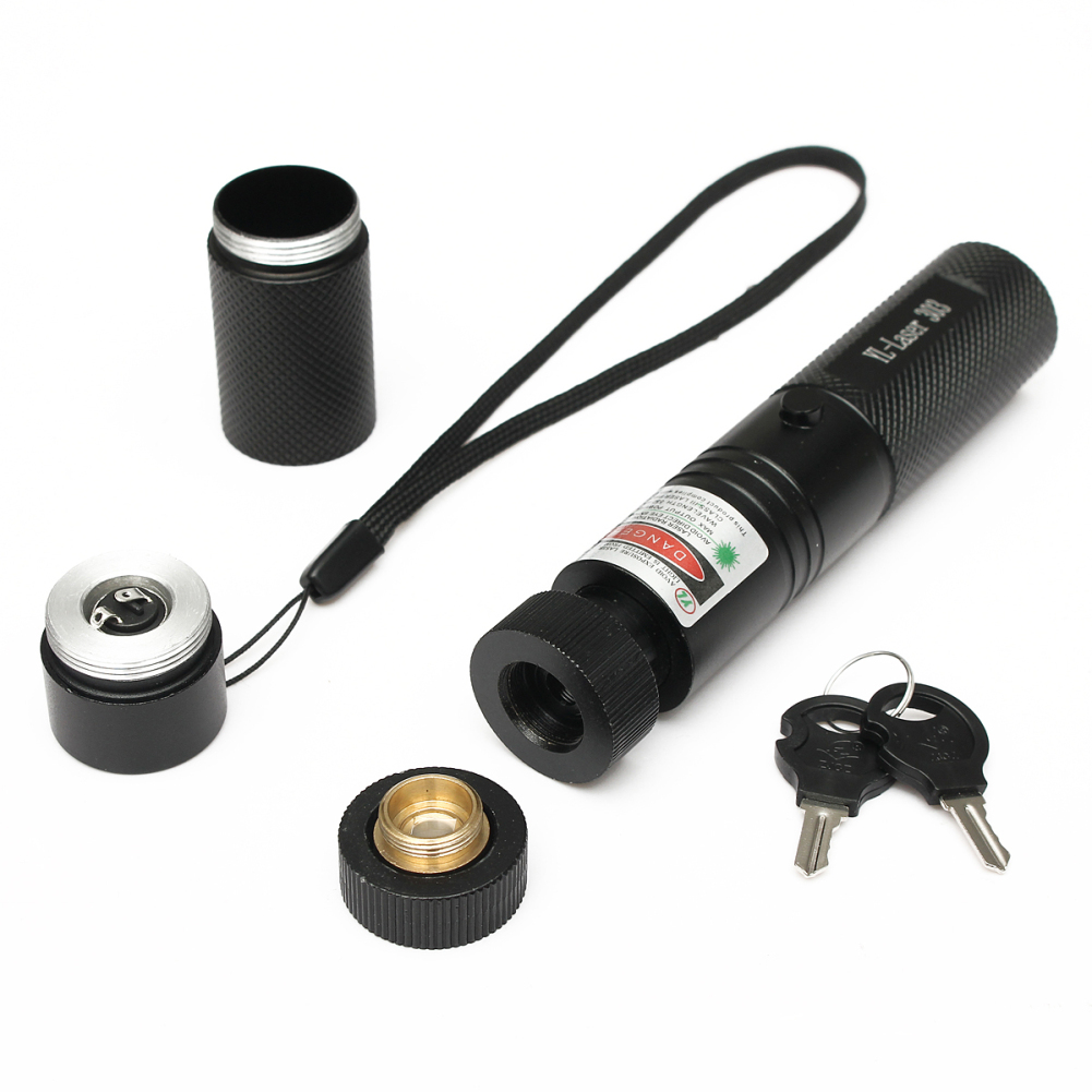 [Pcyc/Ready Stock] 303 Powerful Green Beam Light Pointer Pen Professional High Power Presenter Lazer Flashlight. 