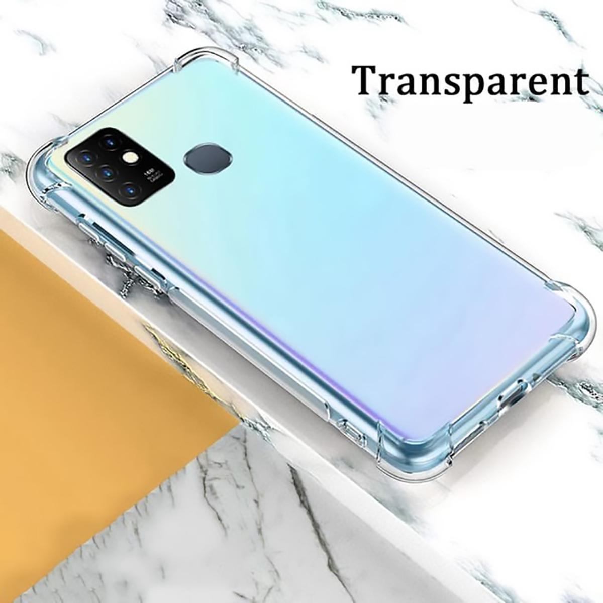 infinix hot 10 play transparent back cover