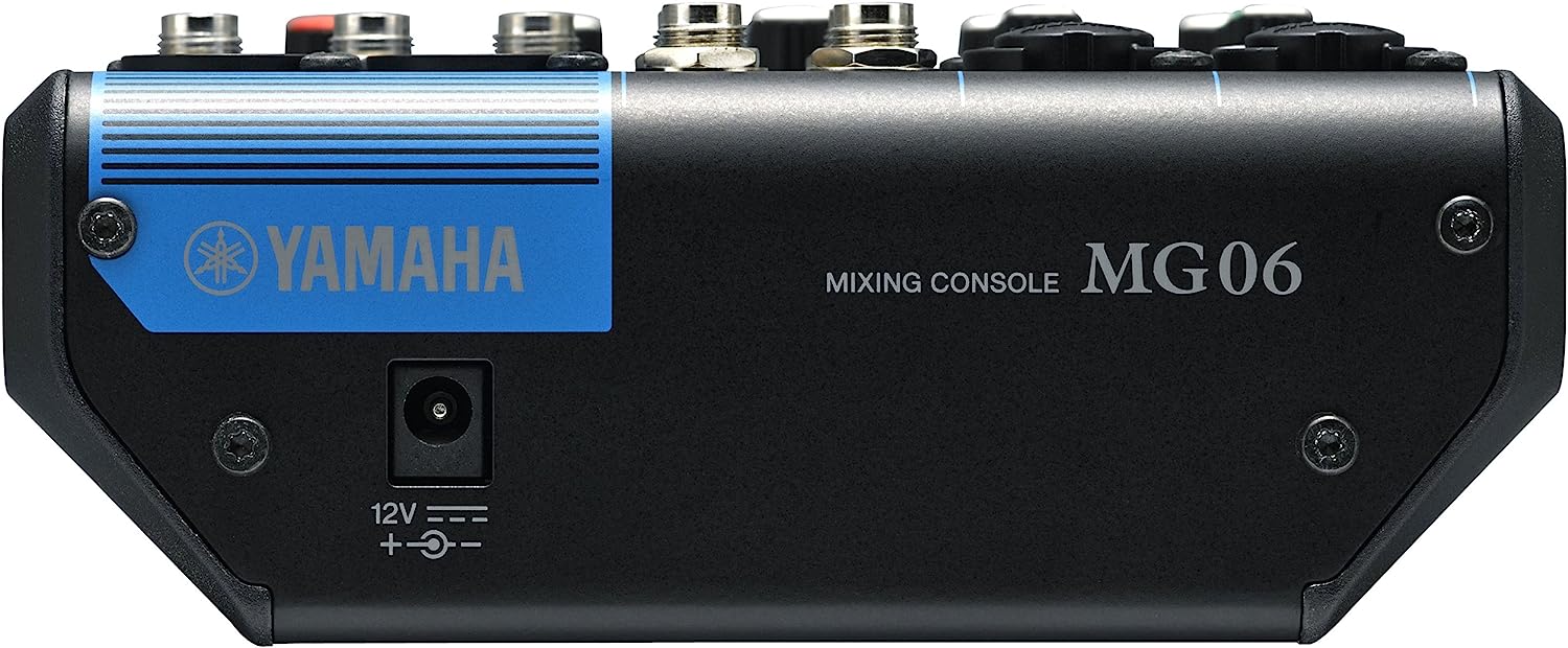 Yamaha MG06 6-Input Compact Stereo Mixer. 