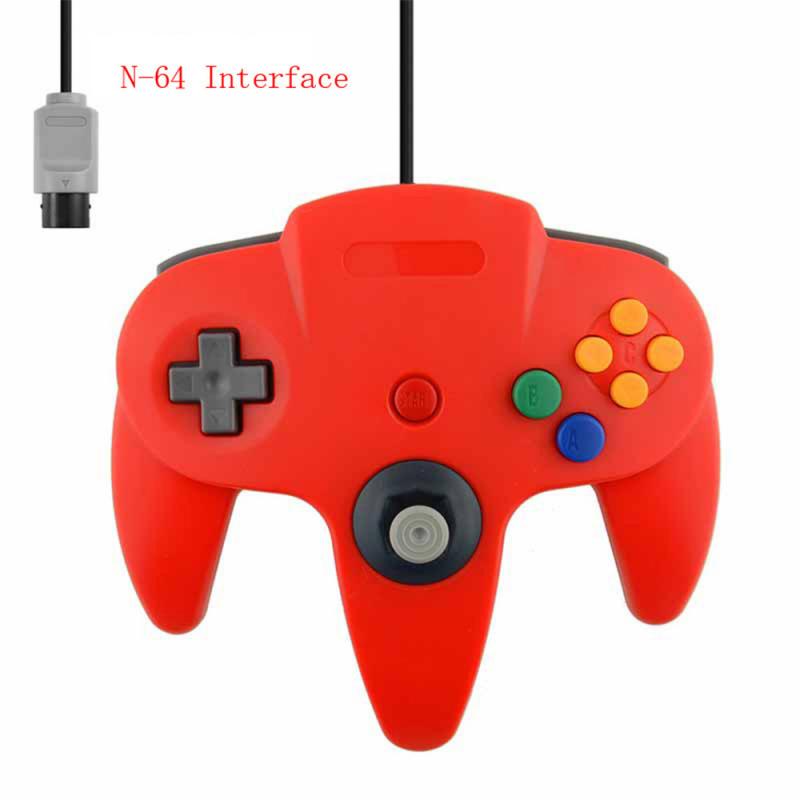 N64 Gamepad Classic Game Controller Joystick Gamepad Long Wired For Classic Nintendo 64 Console Games For Nintendo Gamepad. 