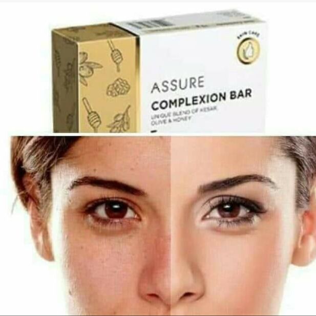 Assure Complexion Bar Soap  Indian  Honey,Olive & Jafran Enriched. 