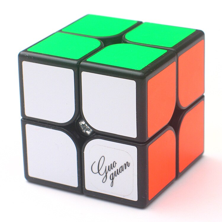 【happy one】Guoguan XingHen M 2x2x2 Magic Cubes Puzzle Version 2x2 Speed Professional Educational Toys Drop shipping. 