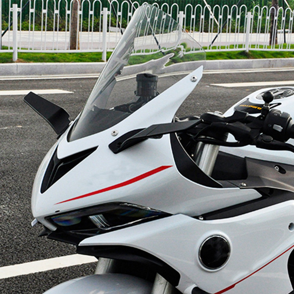 for Honda CBR650R Rearview Mirror-1 pair x rear view mirrors-Black. 