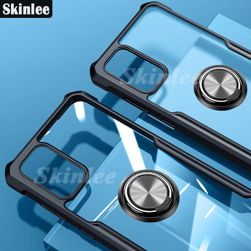Phone Case for VIVO Y78 Back Cover Hard Clear Transparent Shockproof Handphone Cases Casing Hp for VIVO Y78 Phone Cases Navigation Holder Ring Back Cover. 