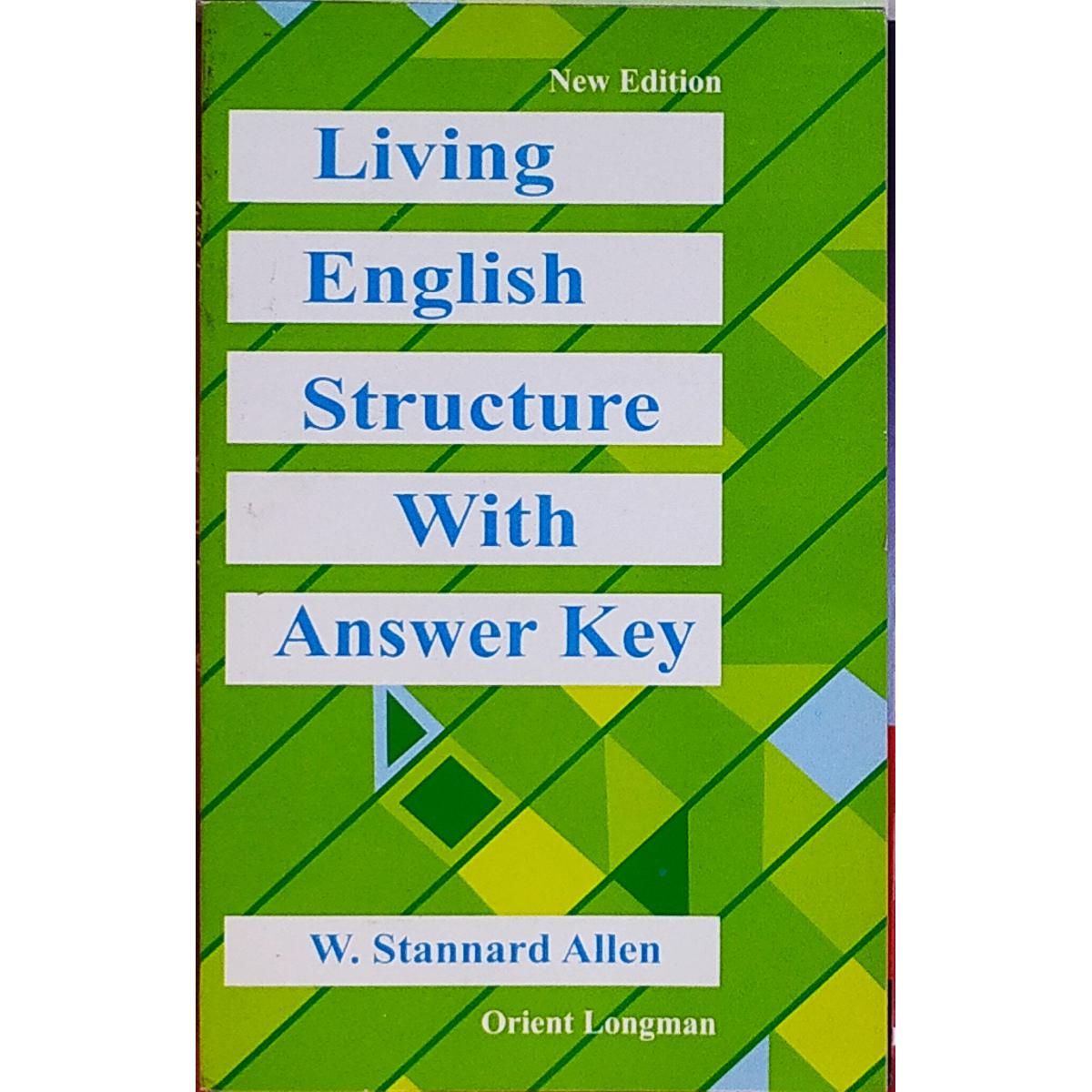 Living English Structure With Answer Key - New Edition