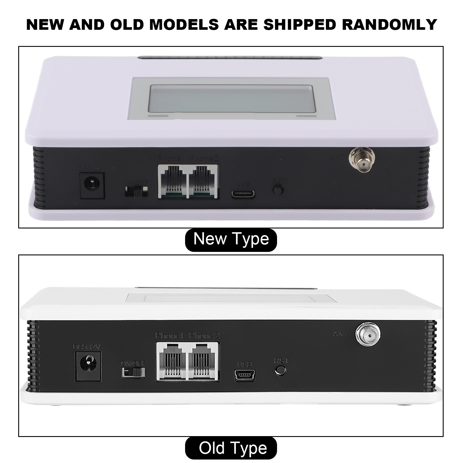 Fixed Wireless Terminal GSM SIM Phone Caller LCD LED 850/900/1800/1900MHz Alarm. 