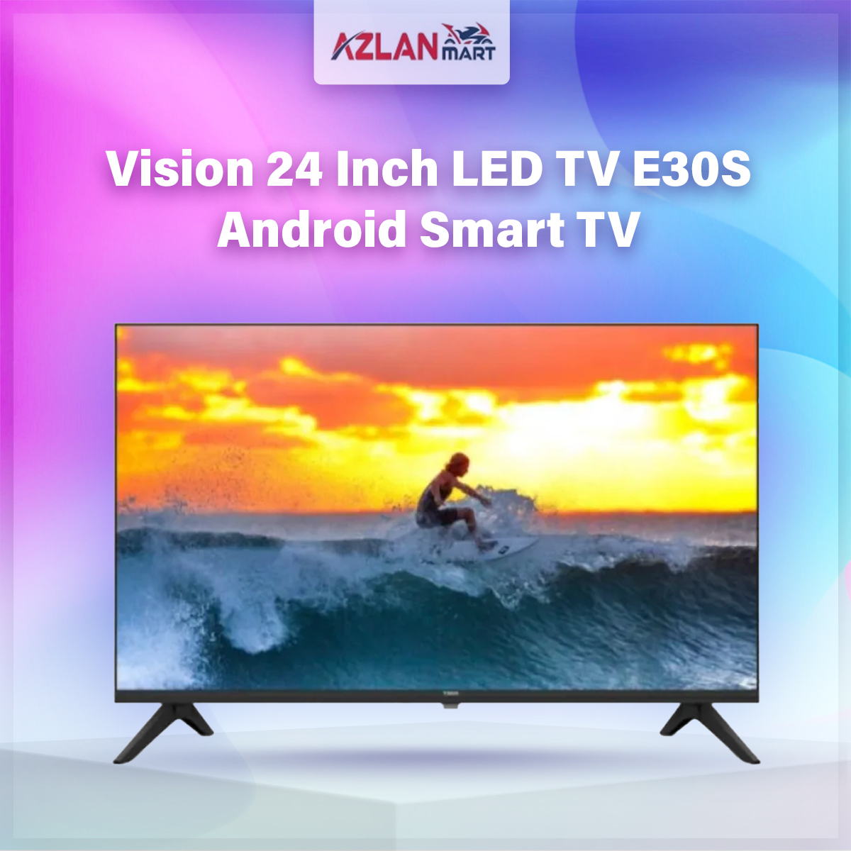 VISION 24 INCH LED TV  S1 Pro / G02 OFFICIAL WARRYNTEE