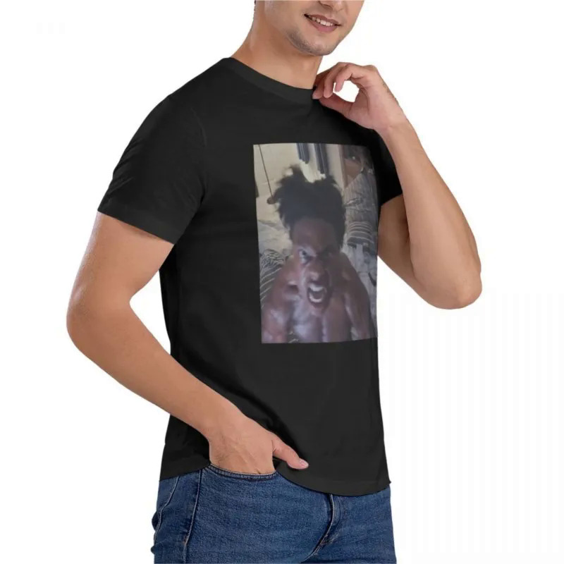 IShowSpeed Jacked Active T-Shirt Short sleeve tee summer tops t shirts for men cotton mens t shirt graphic. 